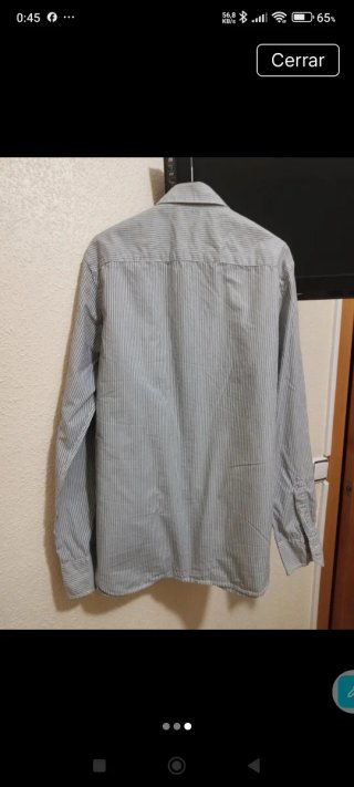 Camisa de rayas Springfield Talla M