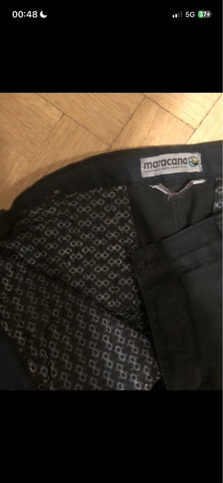 Pantaloni Maracana Uomo Neri