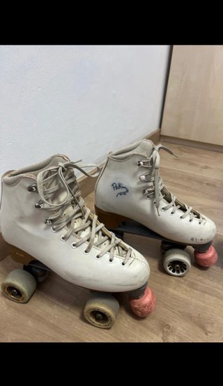 Patines 4 ruedas artísticos blancos
