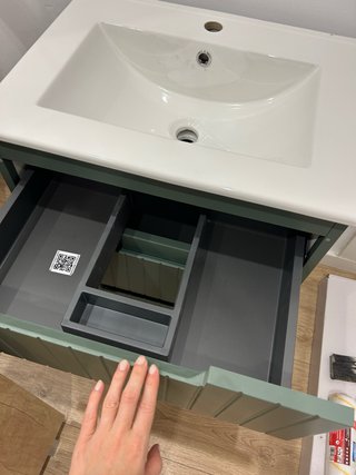 Mueble de lavabo Claire 45x60x81cm
