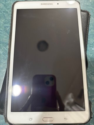 Tablet Samsung Blanca y Gris