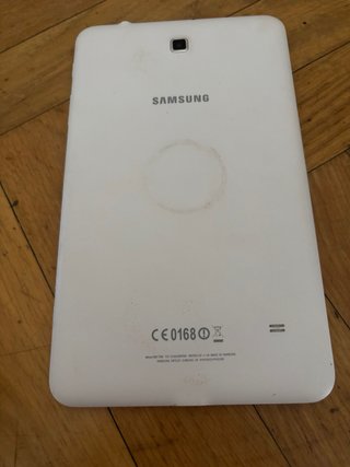 Tablet Samsung Blanca y Gris