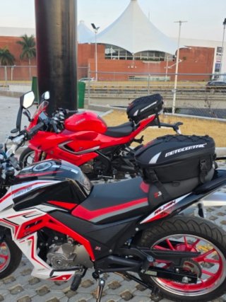 Baúl blando para moto
