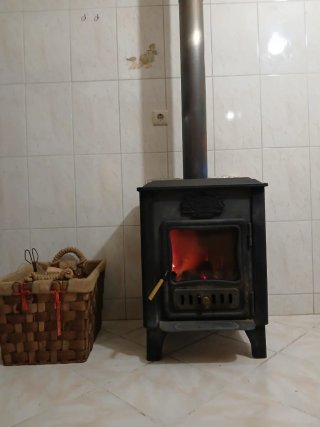 Salamandra FM com Tubos Inox