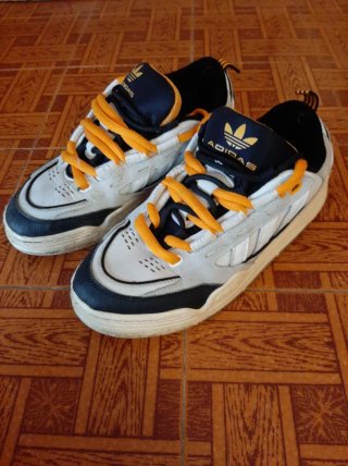 Scarpe Adidas Adi2000 Uomo Bianco Arancio