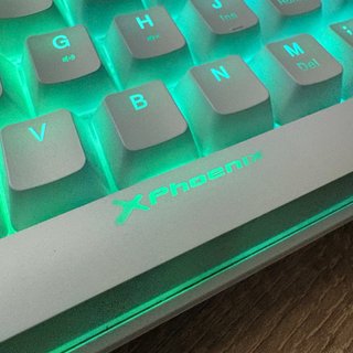 Teclado Phoenix RGB Ultra Blanco 60%