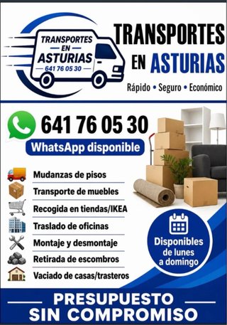 Portes y mudanzas