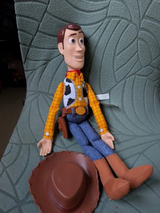 Woody Toy Story Muñeco habla francés