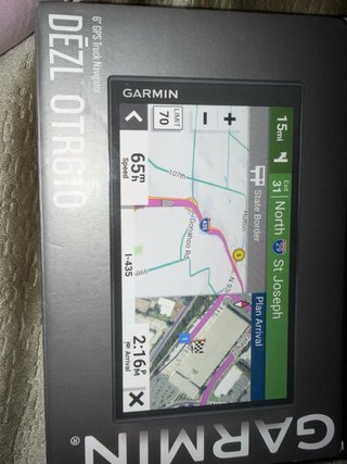 Garmin dezl OTR610 GPS Camión