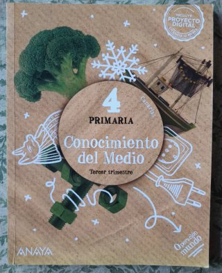 Libro Conocimiento del medio 4 de primaria