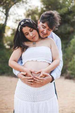 Sesión fotográfica premamá