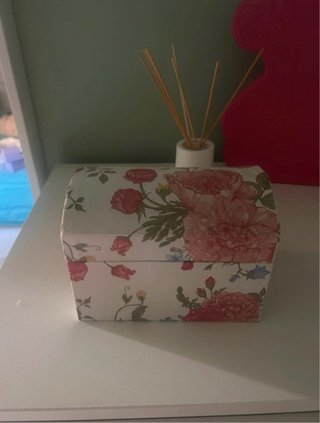Joyero artesanal floral | Organizador de joyas y