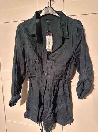 Camisa Amisu gris oscuro talla L