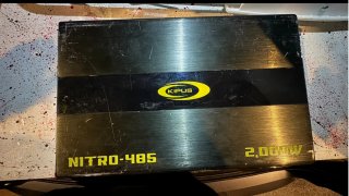 Amplificador Kipus Nitro-485 4 Canales 2000W -