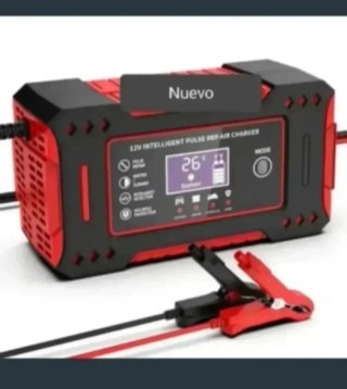 Cargador Batería para Coche y Moto. Nuevo 12v