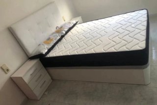 Base Cama Matrimonio con Almacenamiento