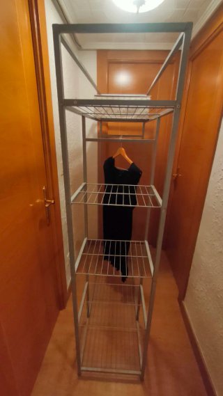 Armazón metálico para ropa o cajas