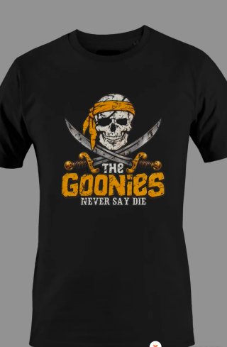 Camiseta personalizada The Goonies Pirata Calavera