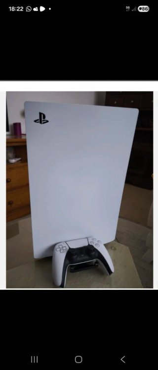 Consola Playstation 5 Blanca sin caja