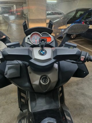 BMW C 650 GT Maxi Scooter Negra/Plata