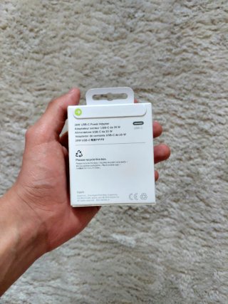 Cargador Apple 20W USB-C + Cable Lightning (1m)