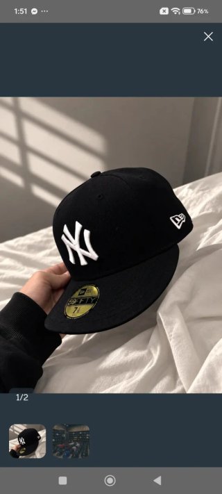 Gorra New Era NY Negra