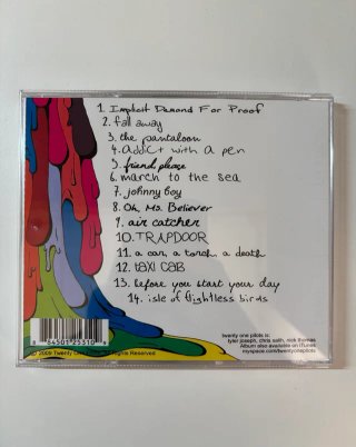 Twenty One Pilots - Self Titled CD Bootleg