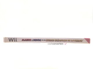 mario & sonic en los juegos de invierno wii