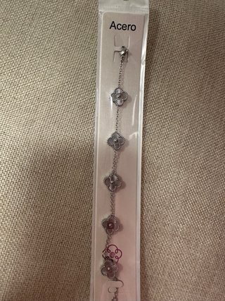Conjunto 2 piezas plateado