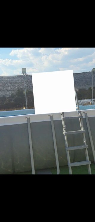 Piscina Bestway Gris y Azul