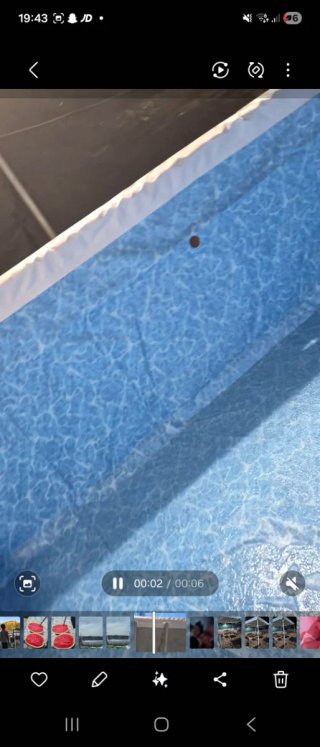 Piscina Bestway Gris y Azul