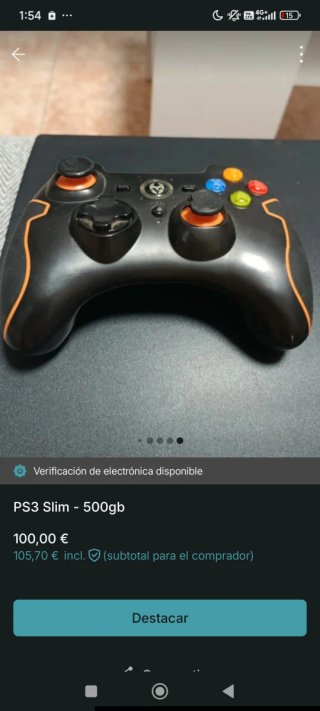 PS3 Slim 500gb