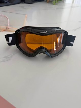 Gafas de esquí Juli negras y naranjas