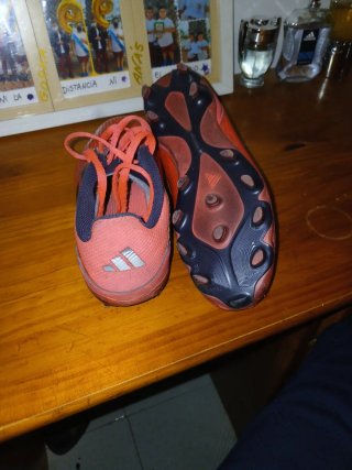 Botas de fútbol Adidas F50 Naranjas talla 38