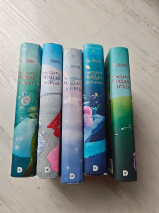 5 libros ,el secreto de las hadas
