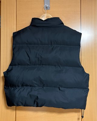 Chaleco acolchado Zara negro Talla XL