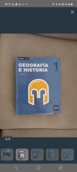 Geografía e historia, 1 ESO Historia