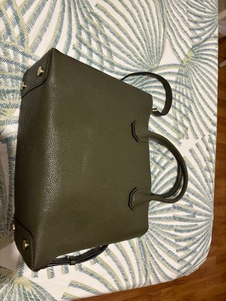 Bolso Michael Kors Verde y Dorado