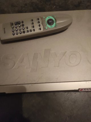 Reproductor VHS sanyo