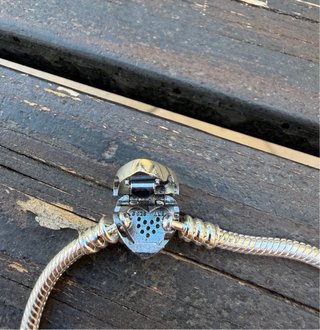 Pulsera Pandora Corazón Brillante