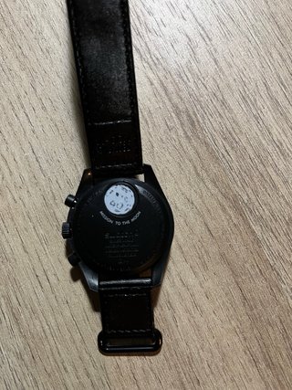 Omega x Swatch Reloj Negro
