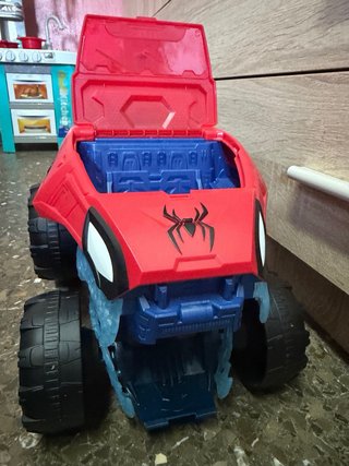 Coche Spiderman 6 ruedas