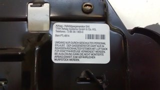 1638600605 AIRBAG DE PUERTA DERECHO, AIRBAG DE PUERTA IZQUIERDA MERCEDES-BENZ CLASE ML 1ª GENER.  W163 1997-1998-1999-2000-20...