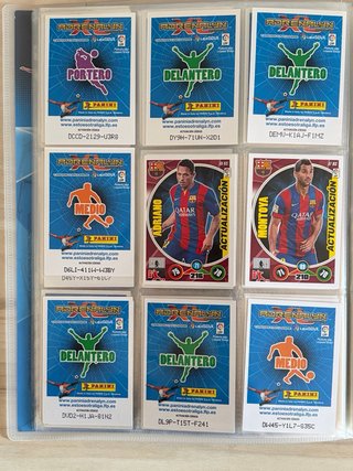 Pack Completo FCB Adrenalyn 2014-15.