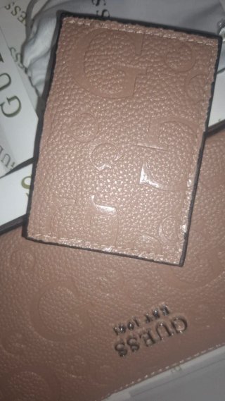 Set Guess Bolso , Cartera y Pendientes Beige
