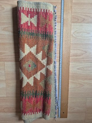 Alfombra Kilim Tejida Lana 70x55
