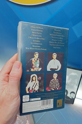 Lote 3 VHS Queen Greatest Flix I, II y III