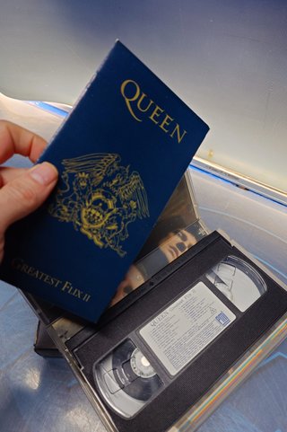 Lote 3 VHS Queen Greatest Flix I, II y III