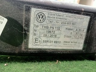 Volkswagen 94041 enganche remolque 2ga803880 t-roc