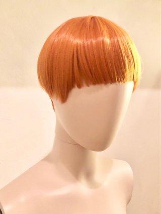 Peluca pelirroja pelo corto